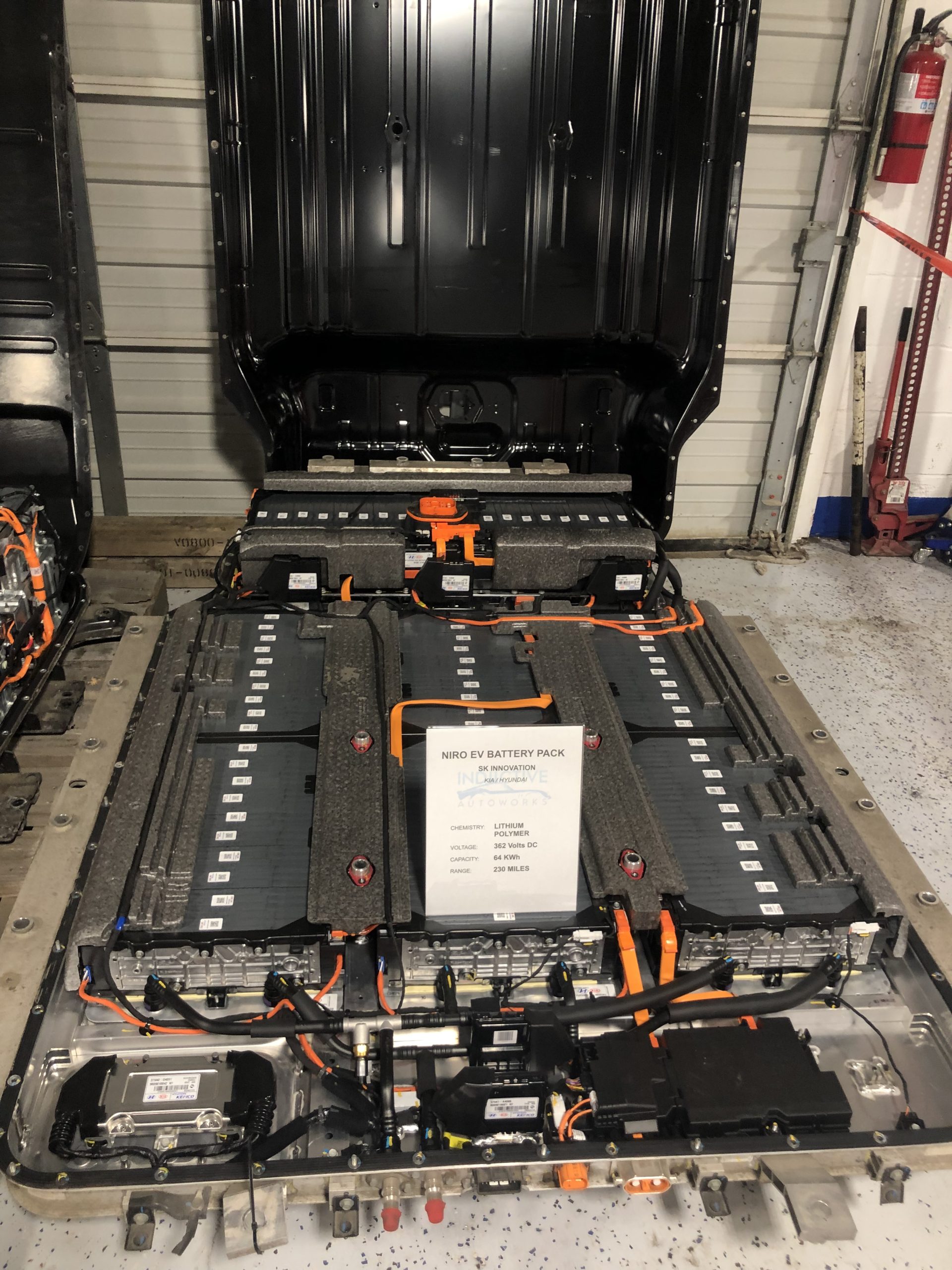 Niro EV Battery Pack at Inductive Autoworks