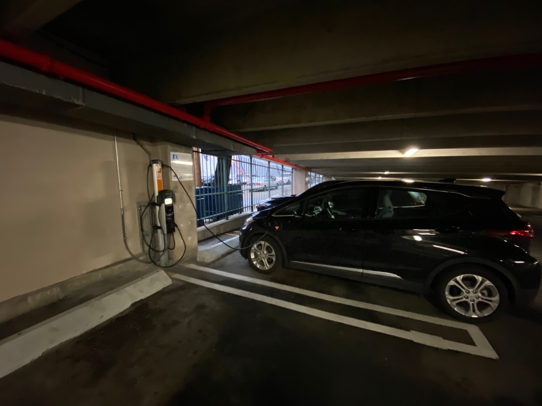 New Haven Parking Authority Garage with EV Charger at 270 State Street