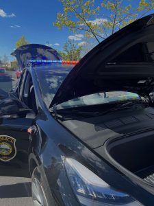 Westport Police Model Y Patrol Car