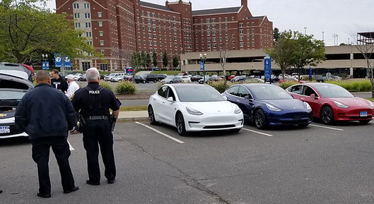 CCSU EV Showcase with campus