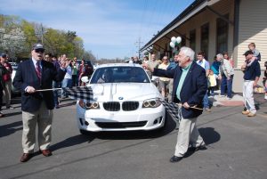 Leo Cirino and Gordon Joseloff starting Road Rally