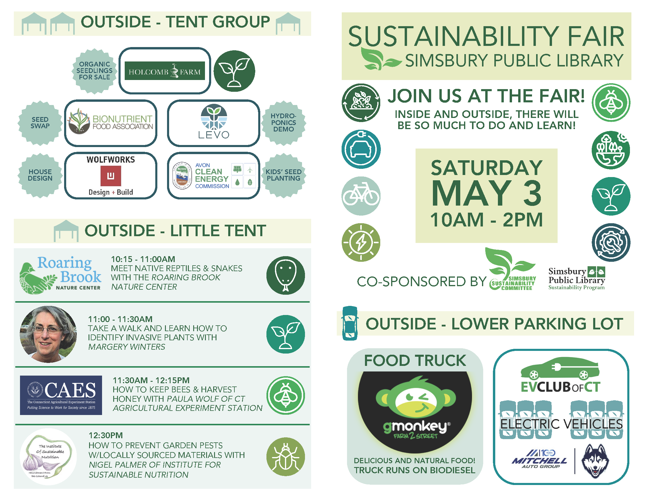 Simsbury Green Fair and EV Showcase