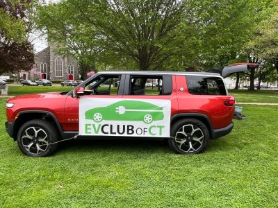 Rivian R1S at Guilford EV Showcase